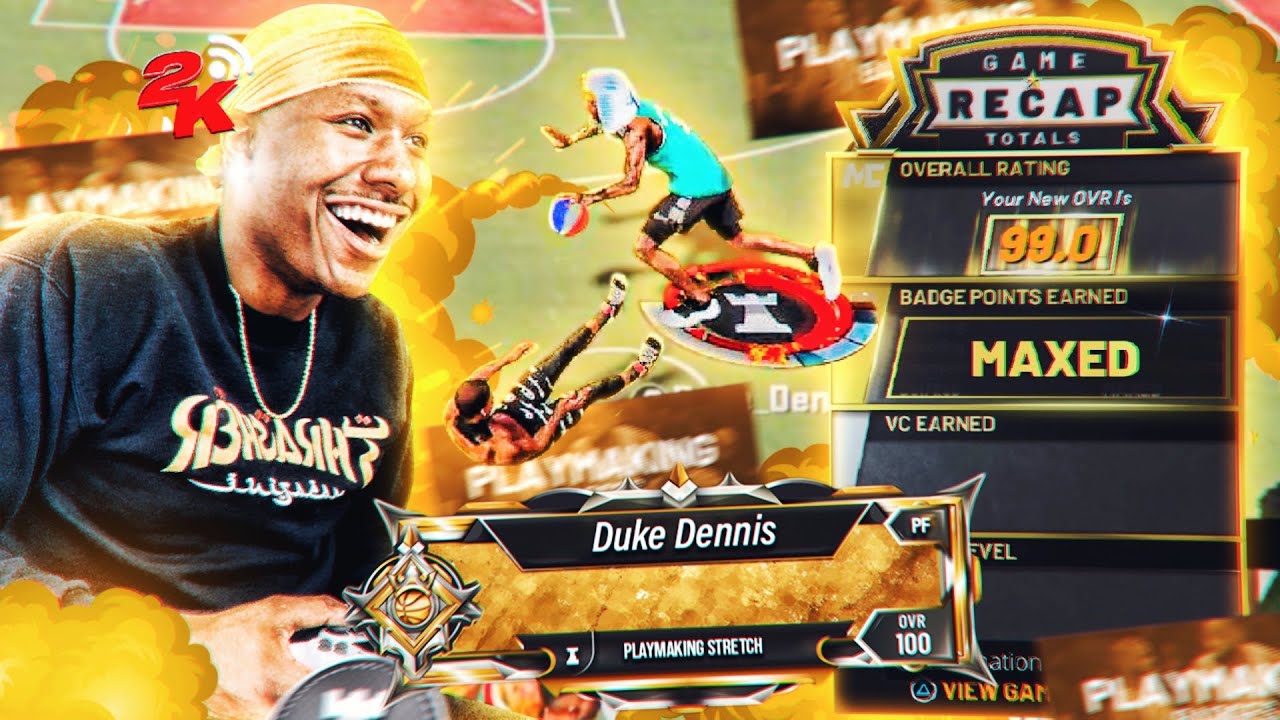 Finally hit 99 overall on my STRETCH BIG PLAYMAKER and he is INSANE! BEST BUILD 2K20 BEST JUMPSHOT!