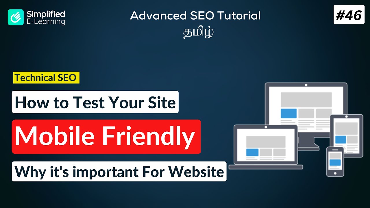 How to do Mobile Friendly Test For SEO  | SEO Tutorial in Tamil | #46