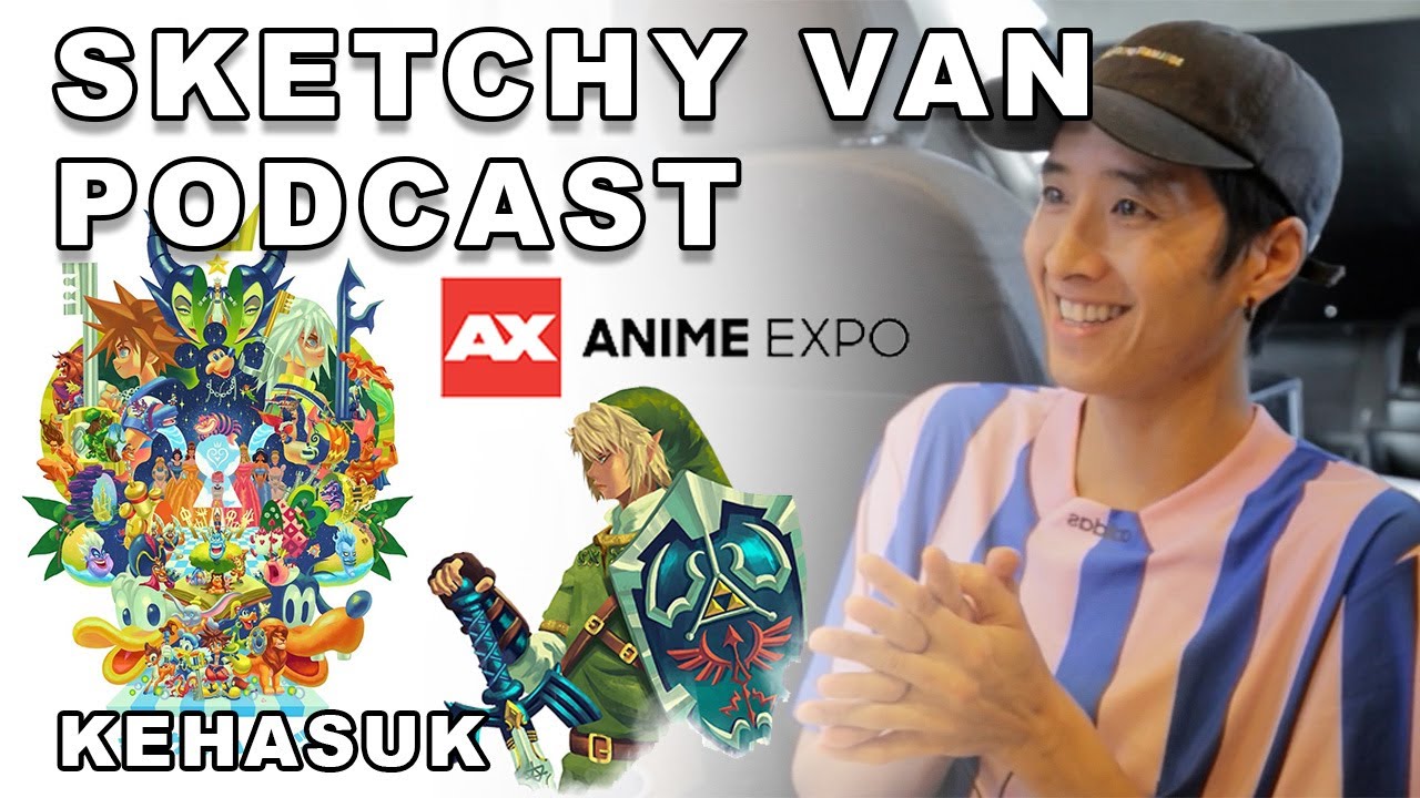 This artist made it big with ZERO connections or resume - Kehasuk Sketchy Van Podcast #53