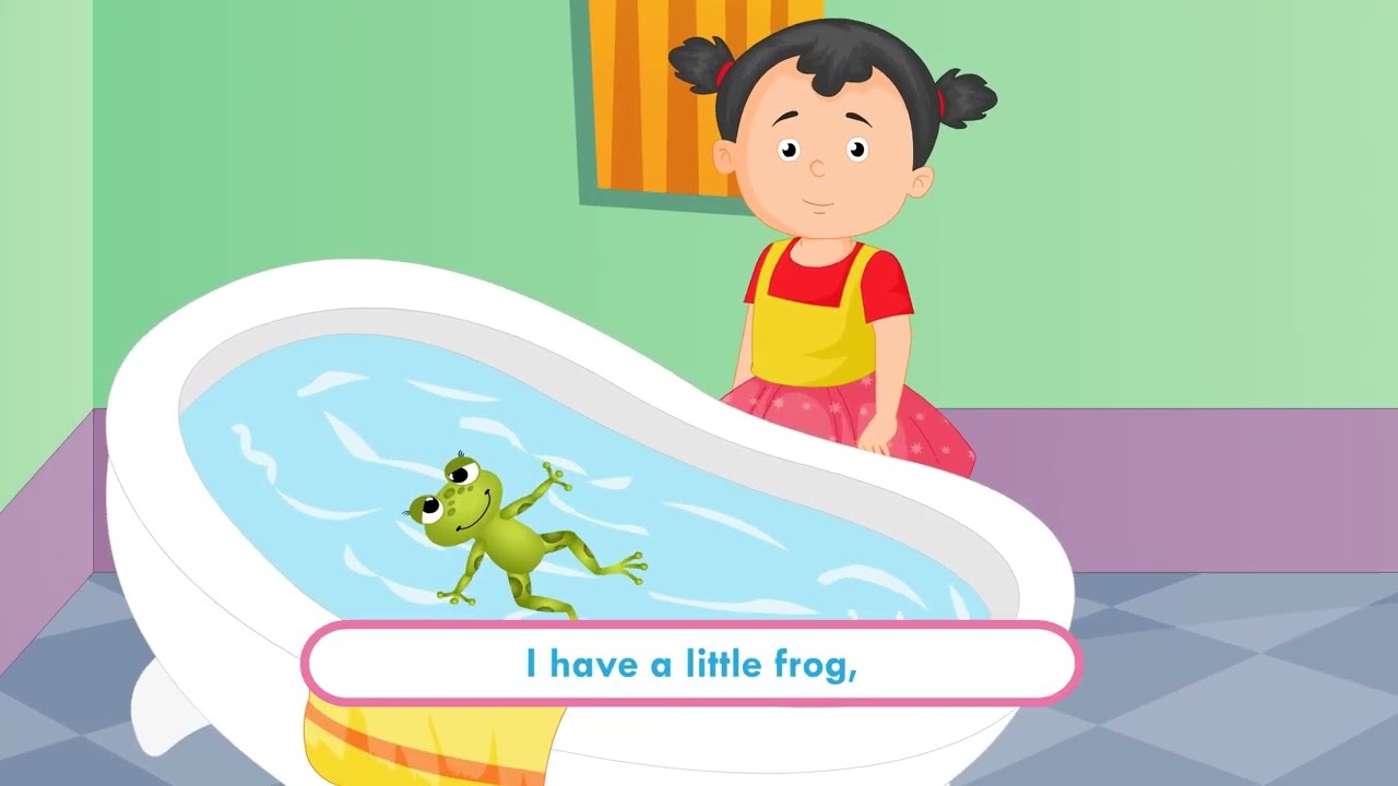 I HAVE A LITTLE FROG | KIDS SONGS | NURSERY RHYMES FOR KIDS | DIGITALINDIA #like #subscribe