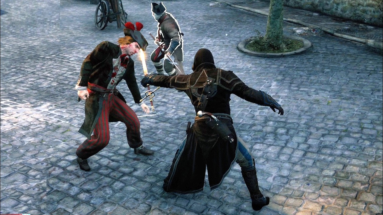 Assassin's Creed Unity  Great Claymore High Action Gameplay with McFarlane Outfit