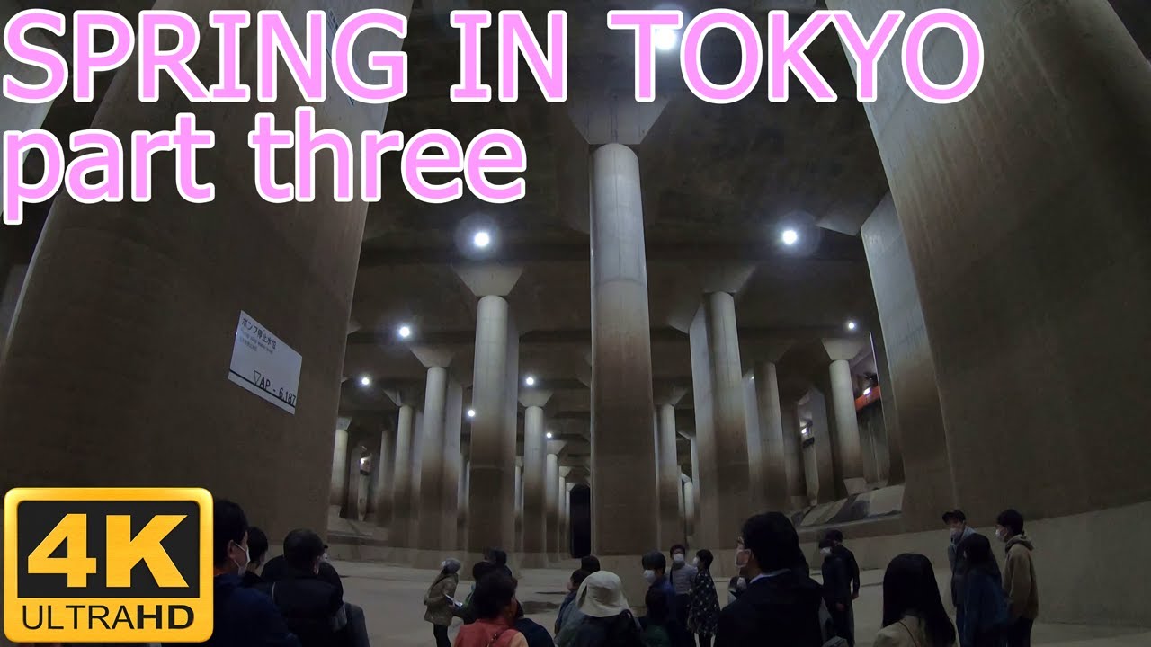 Tokyo underground tour, Underground Temple and Sensoji Temple Japan 4K