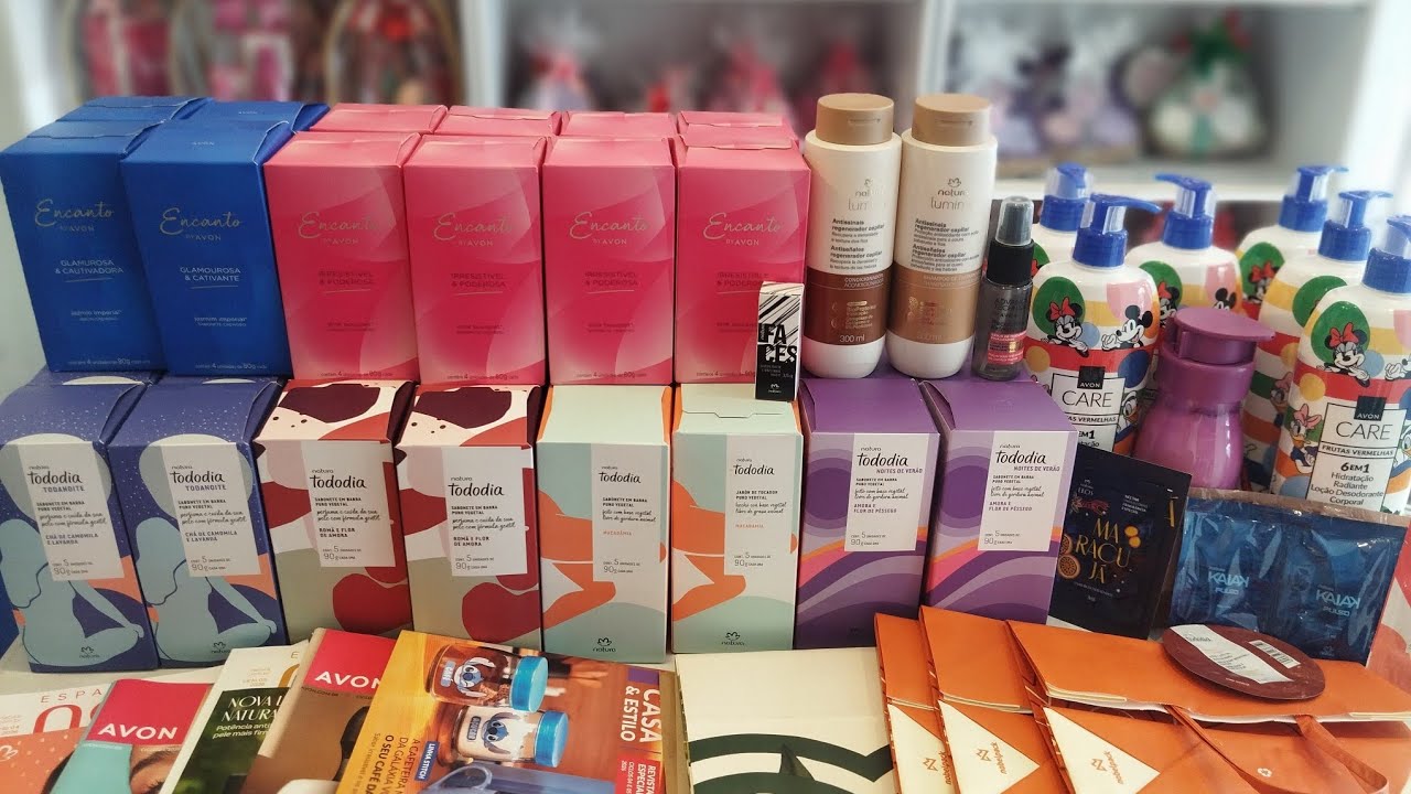 Pedido Natura e Avon, para produção de lembrancinhas 