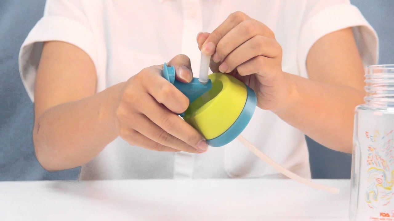How to replace the straw for BROS Kristal Klear bottle