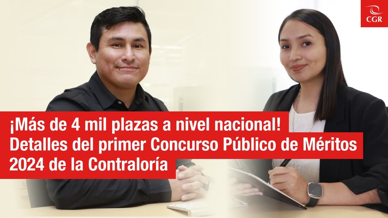 Contraloría TV | Contraloría convoca a Concurso Público de Méritos a nivel nacional