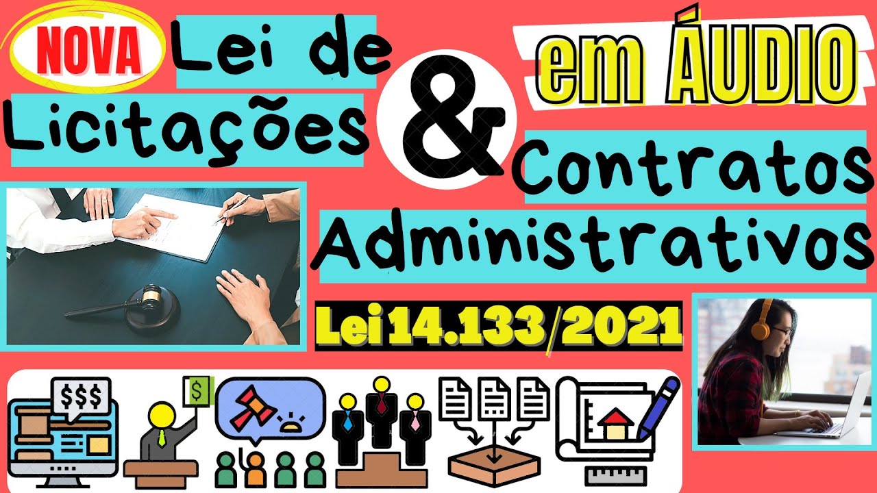 Lei 14.133/2021 em ÁUDIO- ÂMBITO DE APLICAÇÃO,PRINCÍPIOS,DEFINIÇÕES e AGENTES PÚBLICOS- Art. 1º a 10