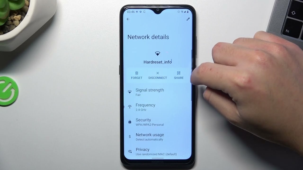 Как изменить пароль Wi-Fi на Android