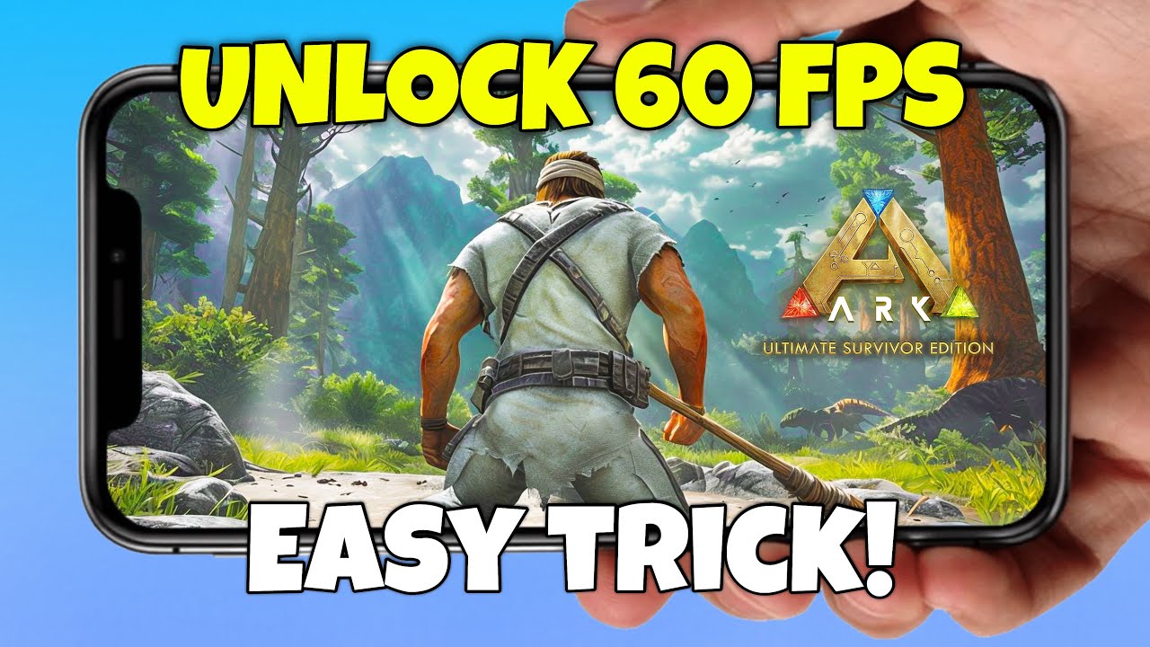 Unlock 60 Fps in Ark Mobile Revamp Ultimate with This Trick! 100% Working 😱