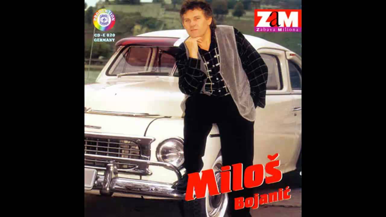 Milos Bojanic - Crna zeno - (Audio 1996) HD