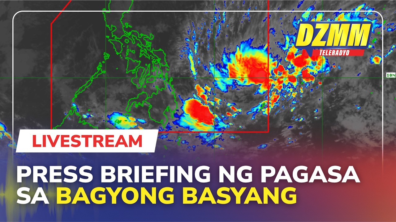 LIVE: 11AM PAGASA briefing on tropical storm Basyang | DZMM Teleradyo (05 February 2026)
