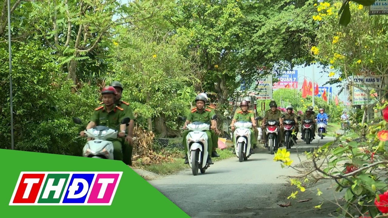 Công an Đồng Tháp nỗ lực đảm bảo ANTT Lễ hội Giao thừa | THDT