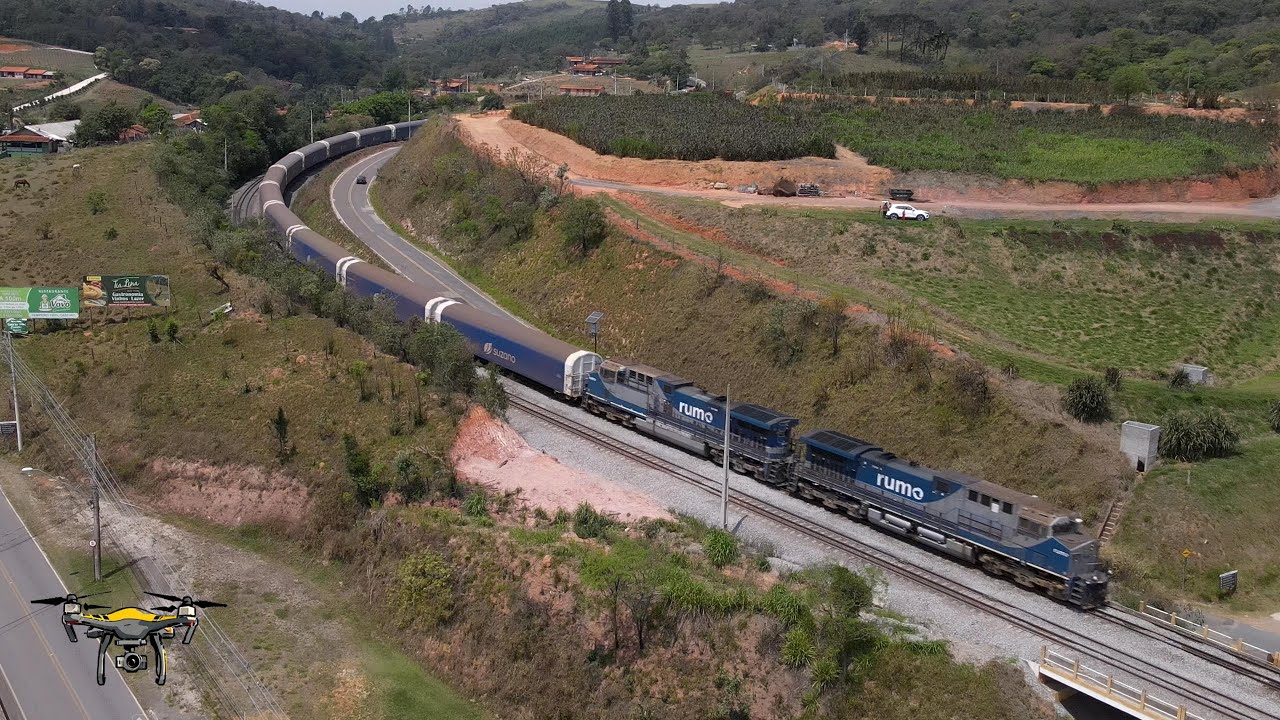 Quando o trem vazio: ganha estilo descida da serra ao som de rock!