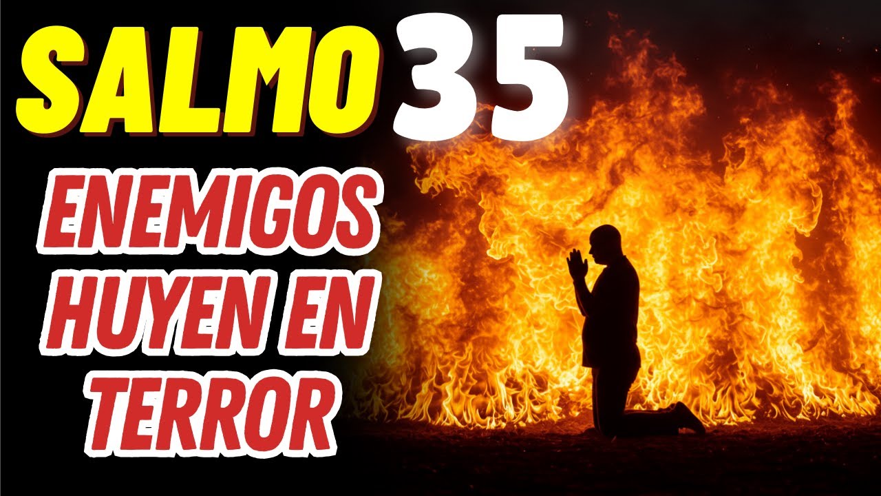 🔥 SALMO 35: Los DEMONIOS TIEMBLAN cuando CLAMAS esto | QUEMA Brujería HOY