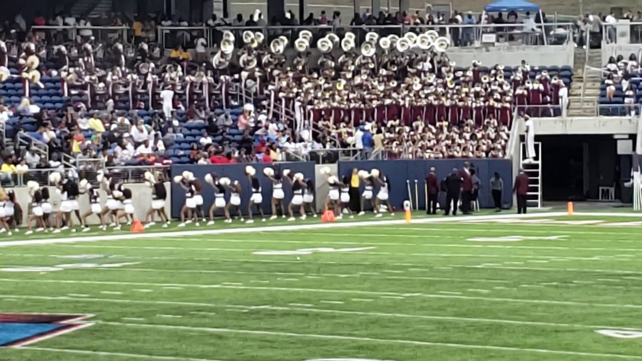 2019 Alabama A&M University Marching Maroon and White