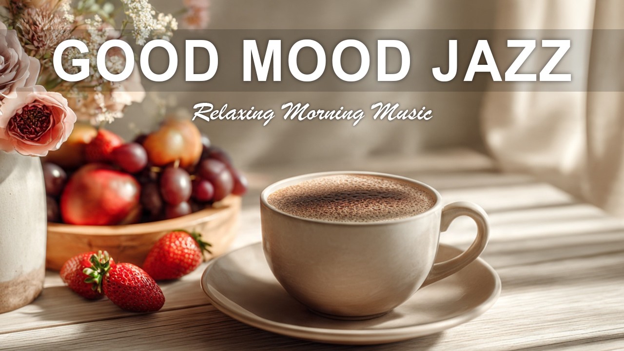 Good Mood Jazz ☕ Smooth Jazz & Bossa Nova for Relax, Work & Cozy Evenings