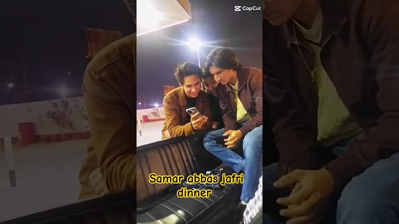 Samar Abbas Jafri dinner with friends #samar #samarjafri #mayiri #pakistanidrama #drama #viratkohli
