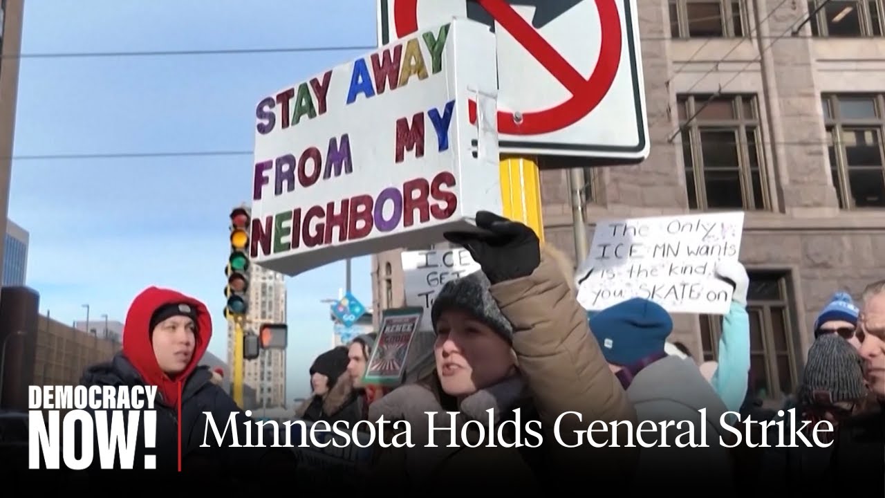 ICE Out of Minnesota: Unions & Churches Lead Economic Blackout in 