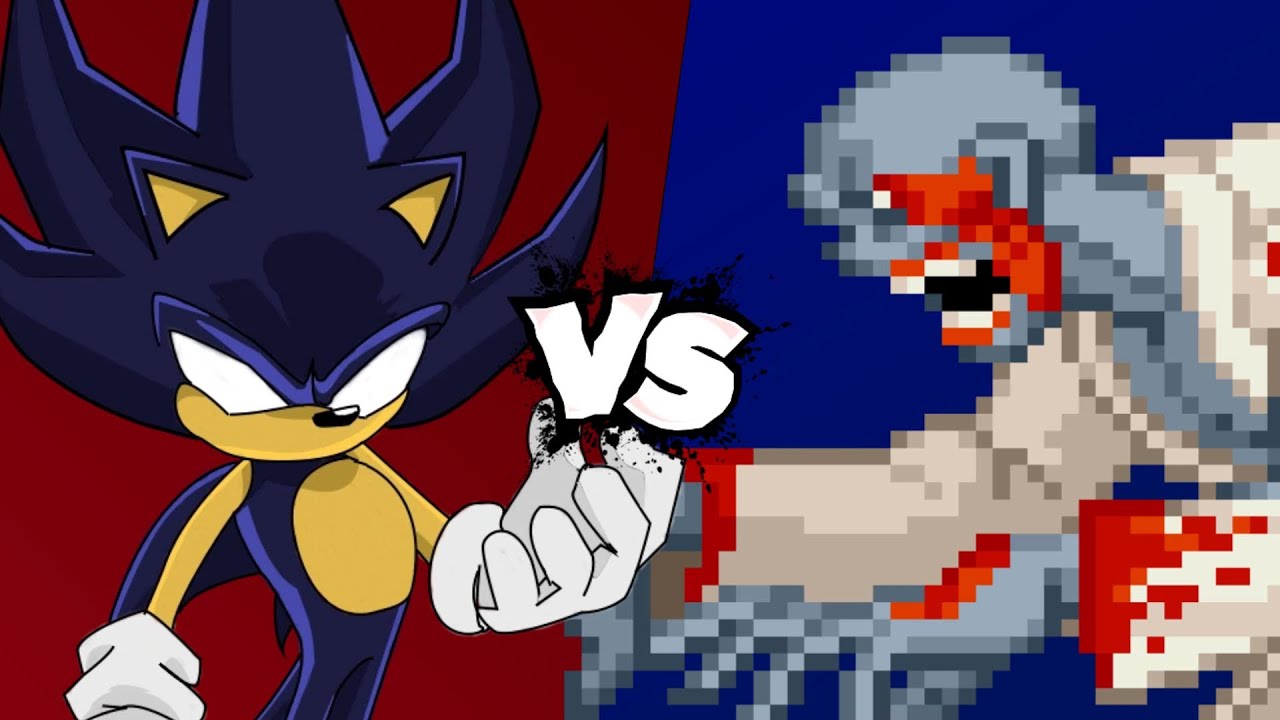 MUGEN Battle - Dark Sonic vs Biohazard