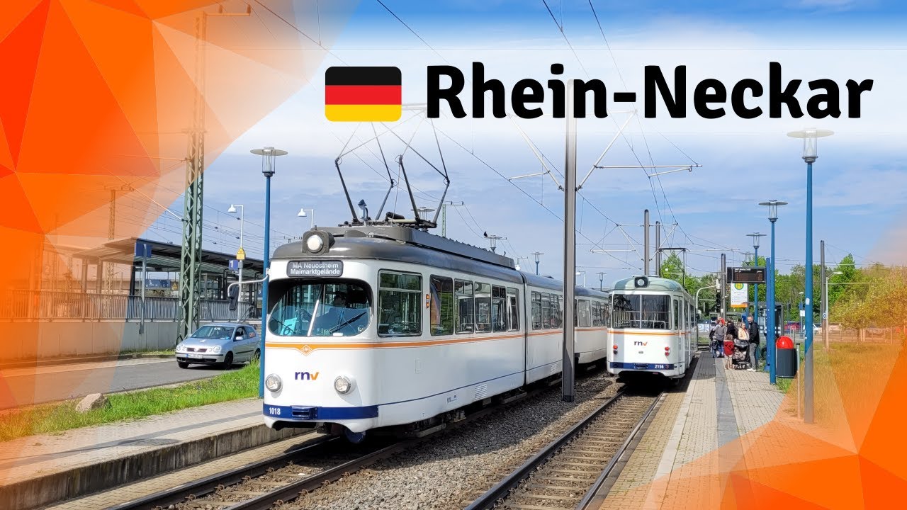 Trams in Mannheim and Ludwigshafen: The comeback of the classic Düwag trams (2020-2024)