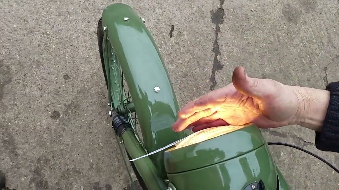 1949 BSA Bantam D1 125cc у Энди Тирнанса #09092BSA