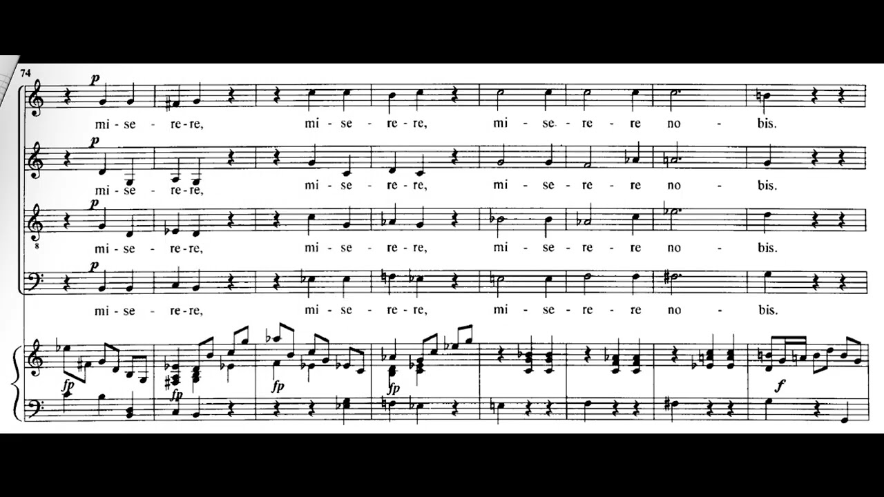 Gloria Spatzenmesse - Soprano Practice