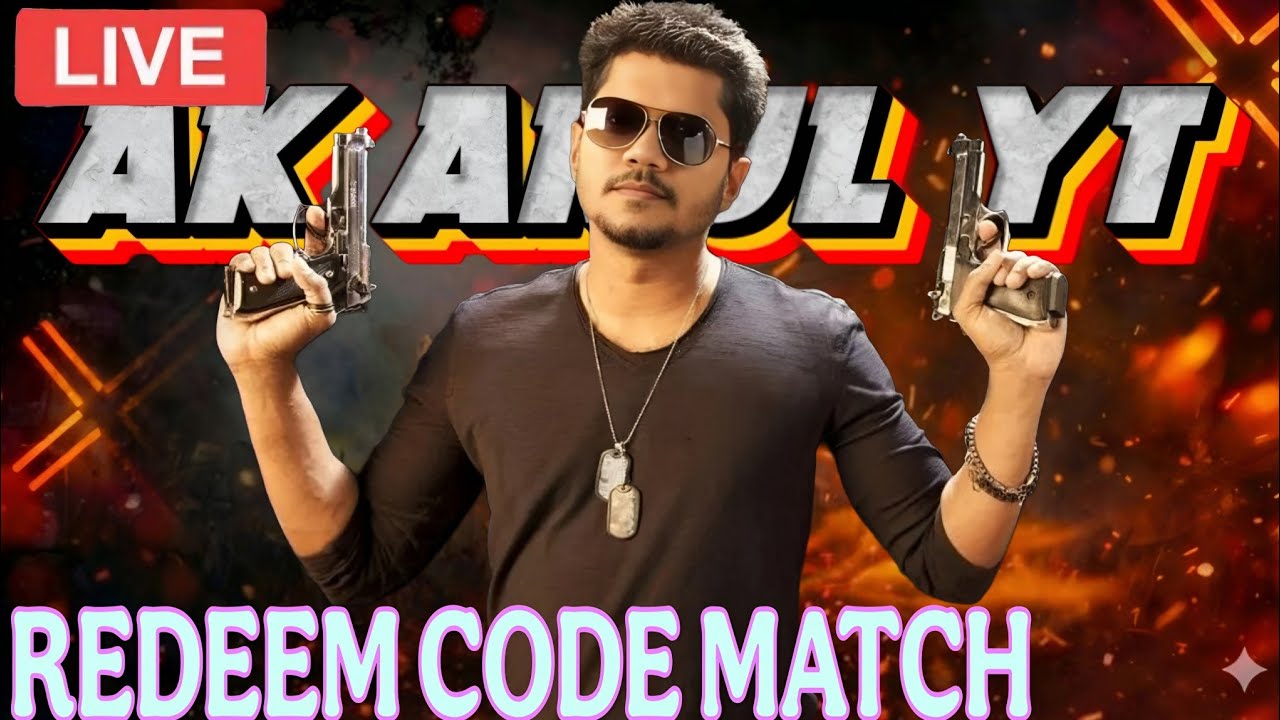 😍 FREE FIRE MAX🟡  Giveaway ku வாங்க ❤️ redeem வாங்கிட்டு poonga...!!     @akarulyt