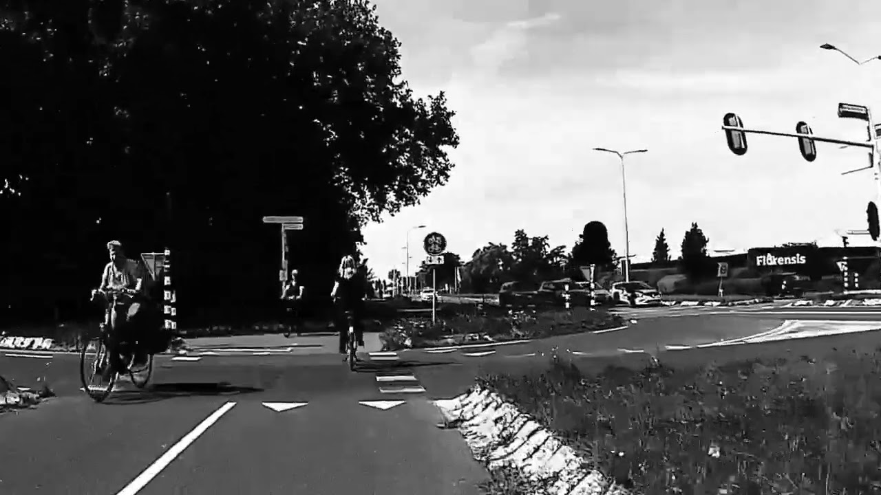 De doorfietsroute de F16 vanaf Zwijndrecht en Barendrecht, langs de Kijfhoek Noord.