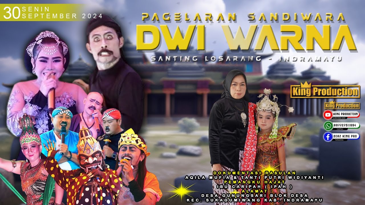 🔴LIVE SANDIWARA DWI WARNA - DESA GUNUNGSARI SUKAGUMIWANG INDRAMAYU - SENIN 30 SEPTEMBER 2024 MALAM