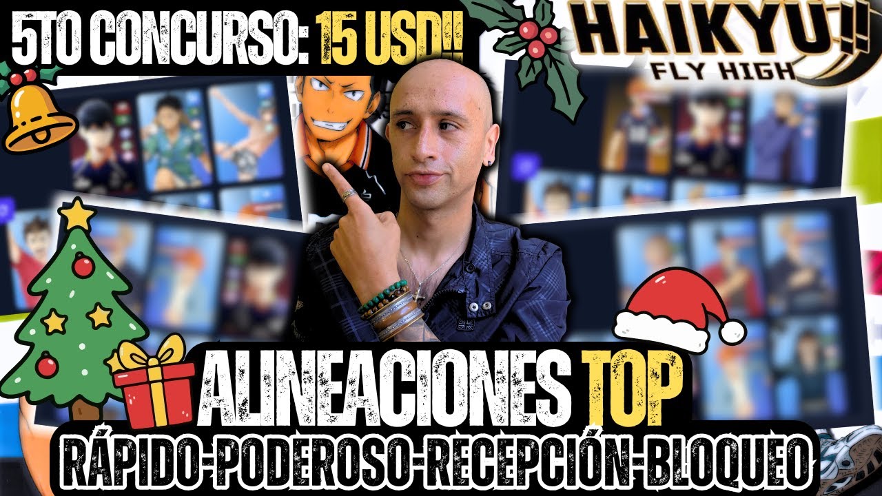 🏆 Mis TOP 4 Equipos por Especialidad Full META (UR y SP's) | HAIKYUU FLY HIGH