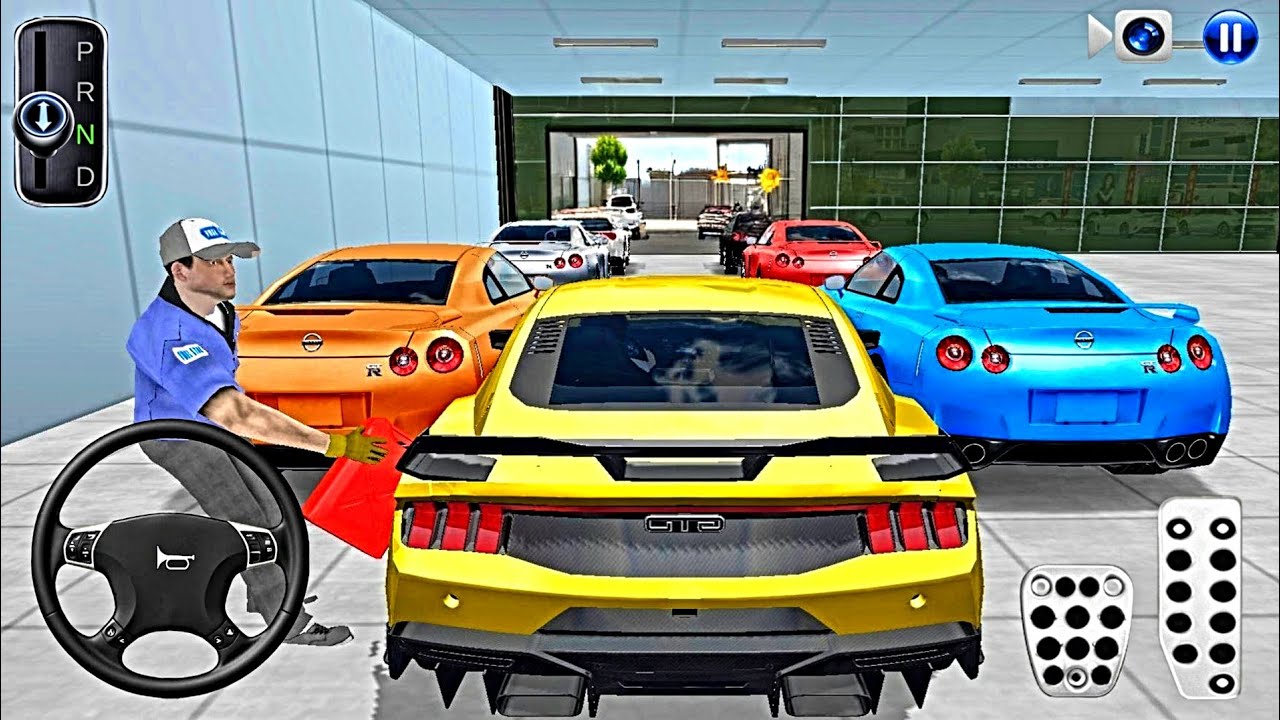 New High Speed Car Parking in Supercar store - 3D Driving Class 2025 - Android Car Gameplay Video