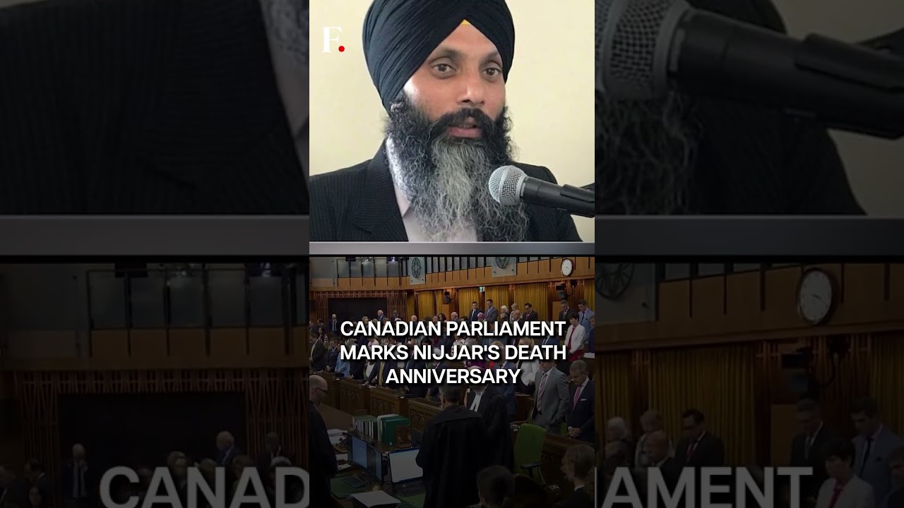 Watch: Canada's Parliament Honours Khalistani Terrorist Hardeep Singh Nijjar |Subscribe to Firstpost