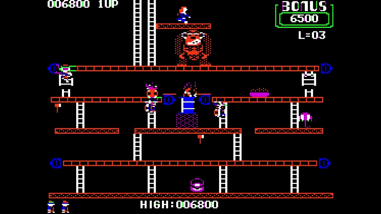 [TAS] AppleII Donkey Kong by Fortranm in 01:51.45
