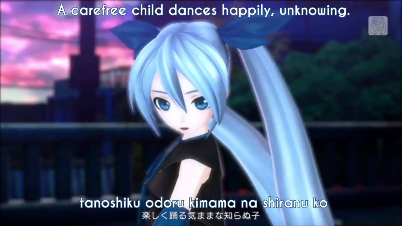 【Project Diva X: Hatsune Miku】『 Solitary Hide and Seek Envy/Hitorinbo Envy』 English Sub + Romaji