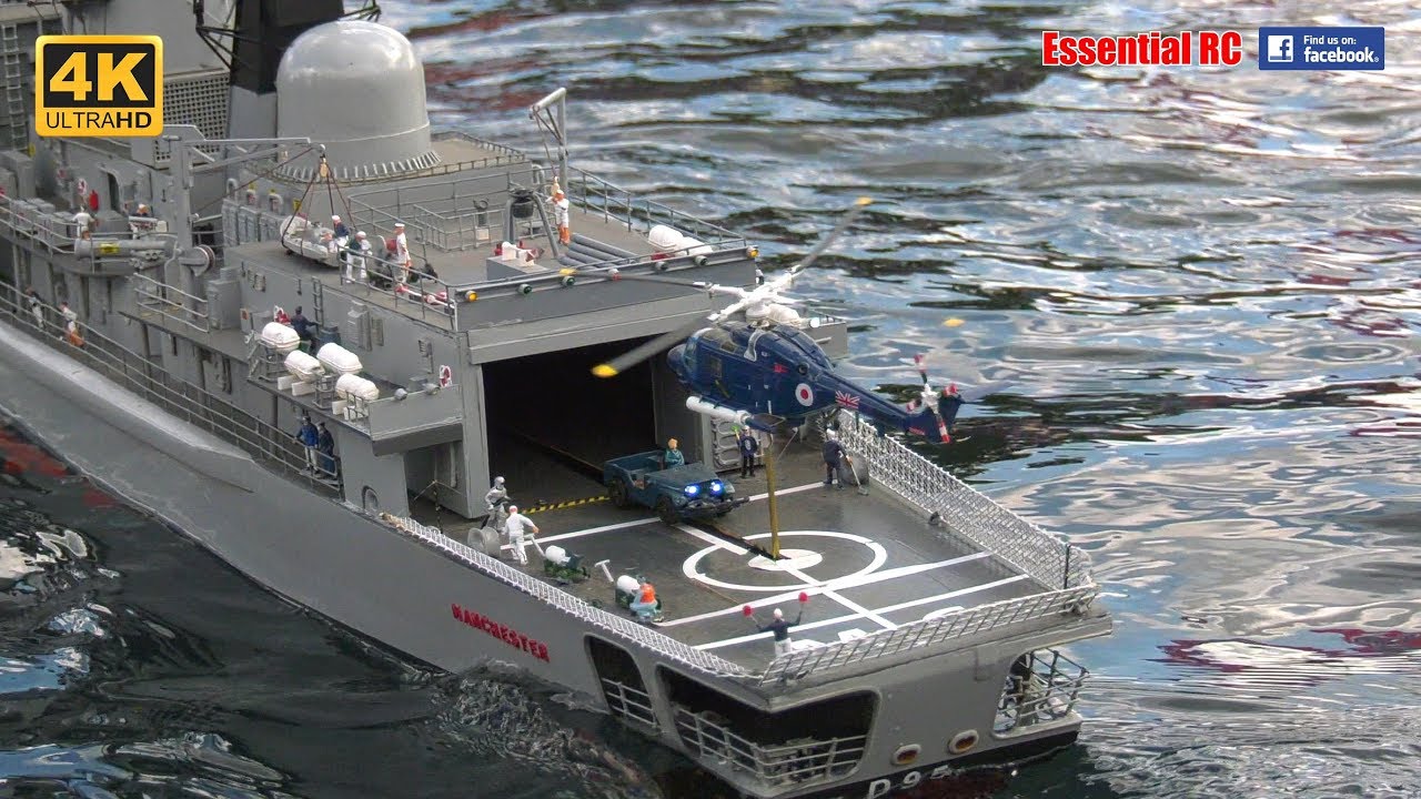 BIG RC Frigates, Destroyers and Sailboats