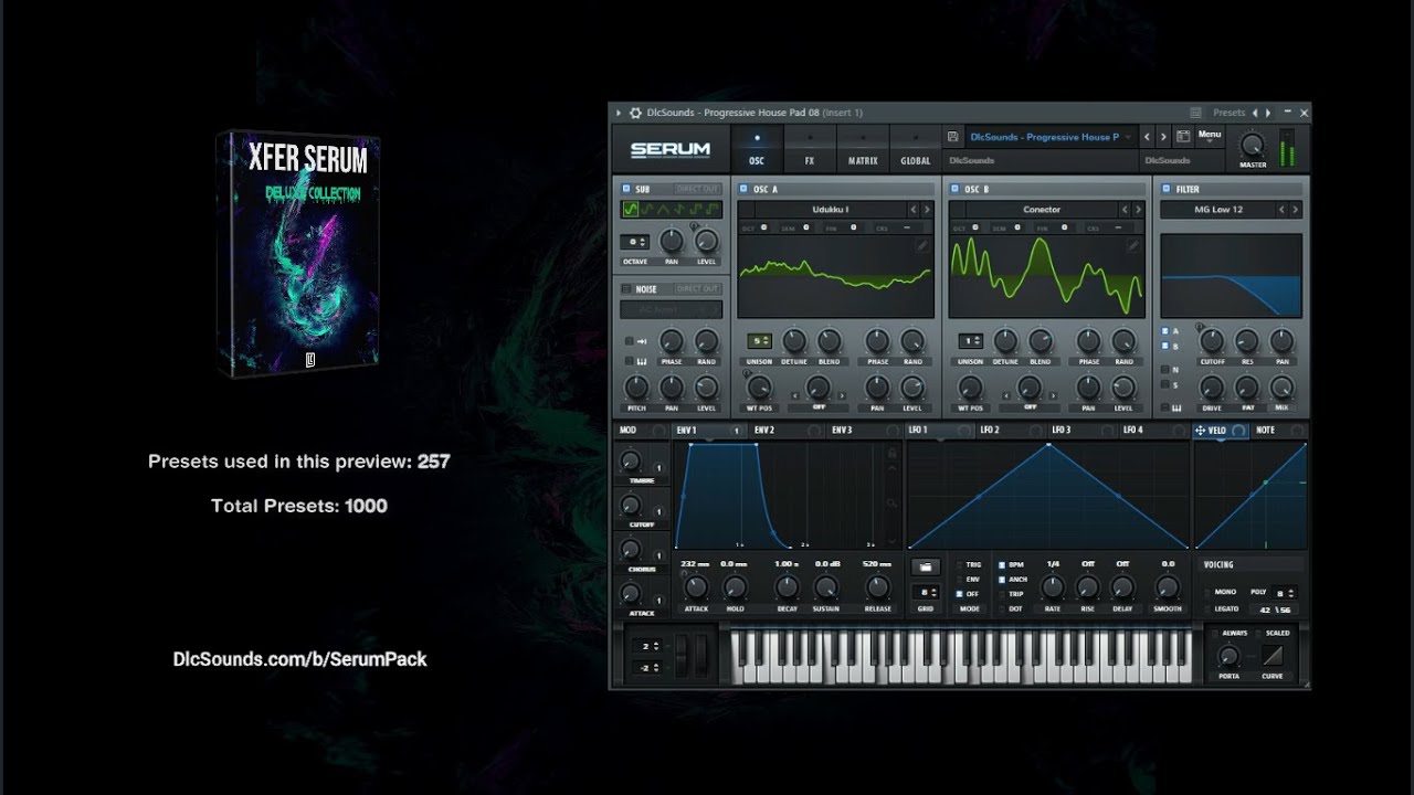 1000+ Serum Presets | Serum Presets Preview (11 Different Genres Deluxe Collection)
