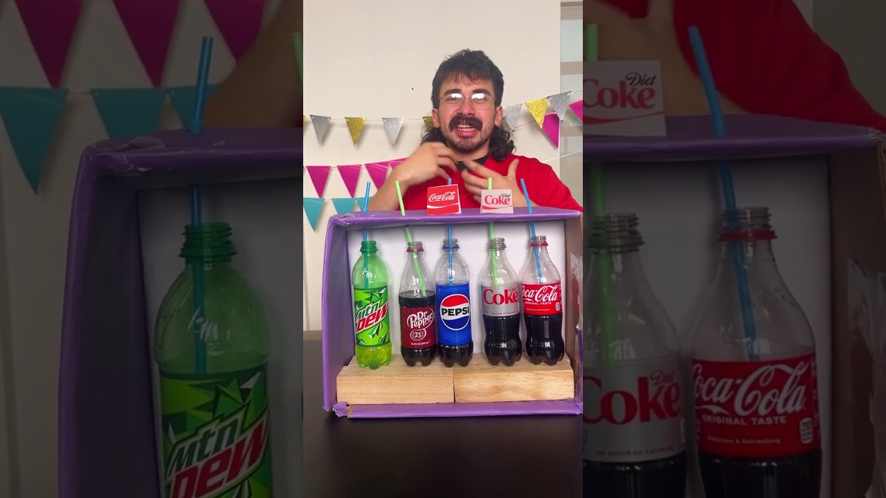 Guess the soda taste test #shorts