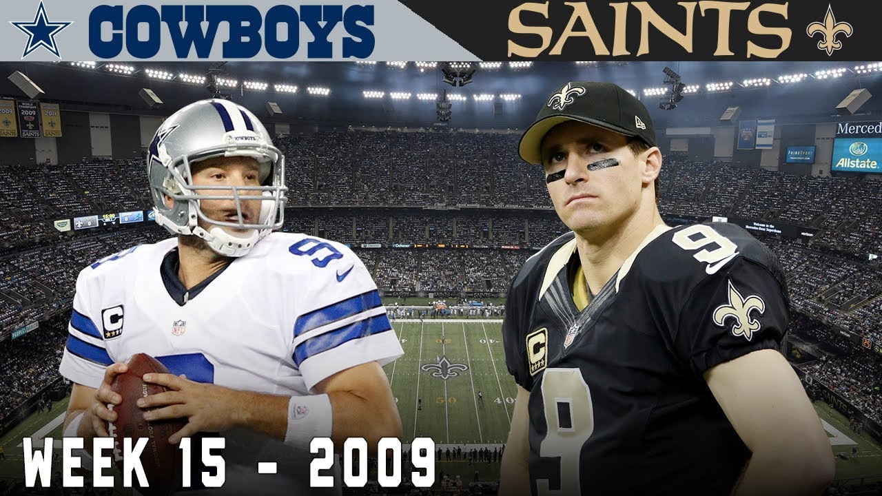 A Perfect Saturday Night Upset! (Cowboys vs. Saints, 2009) | NFL Vault Highlights