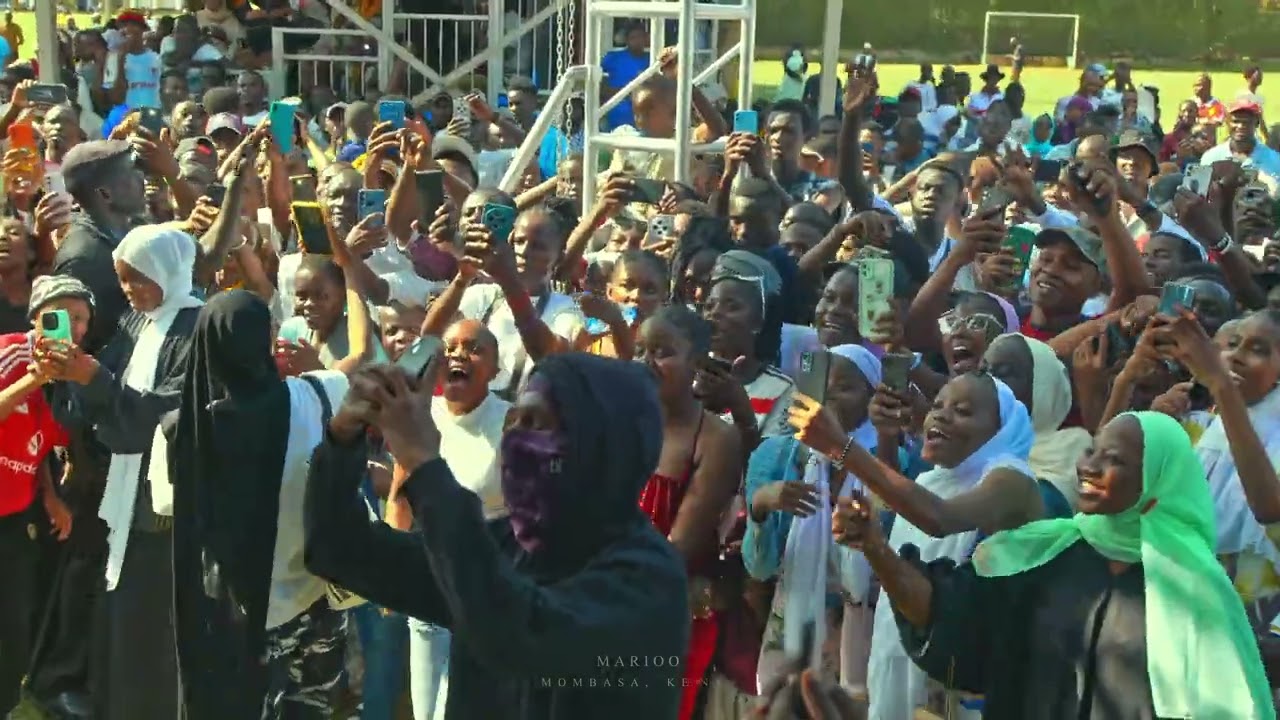 Marioo In  Mombasa-Kenya July, 2025