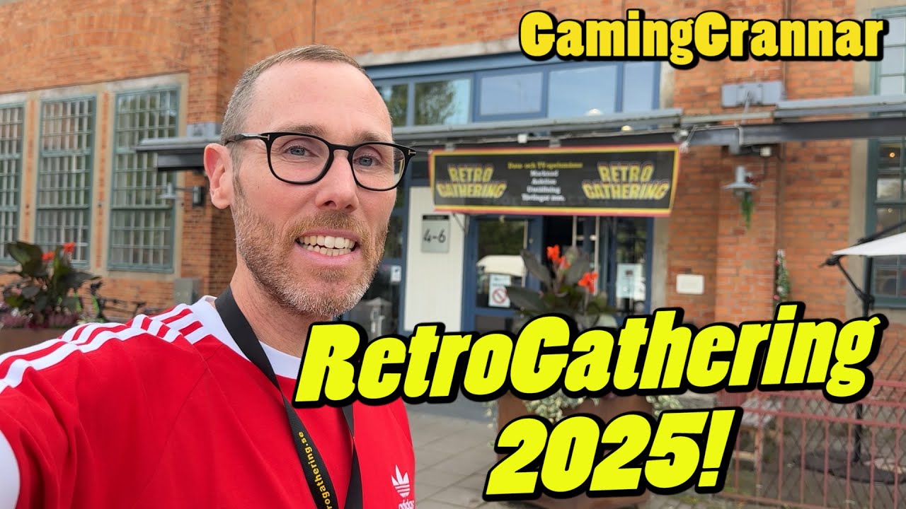 GamingGrannar på RetroGathering 2025 i Västerås!