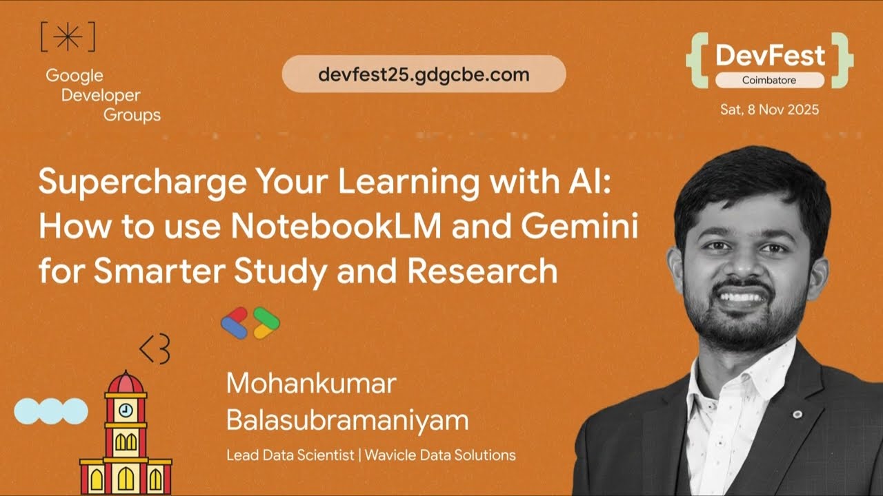 How to use NotebookLM and Gemini for Smarter Study and Research | Mohankumar