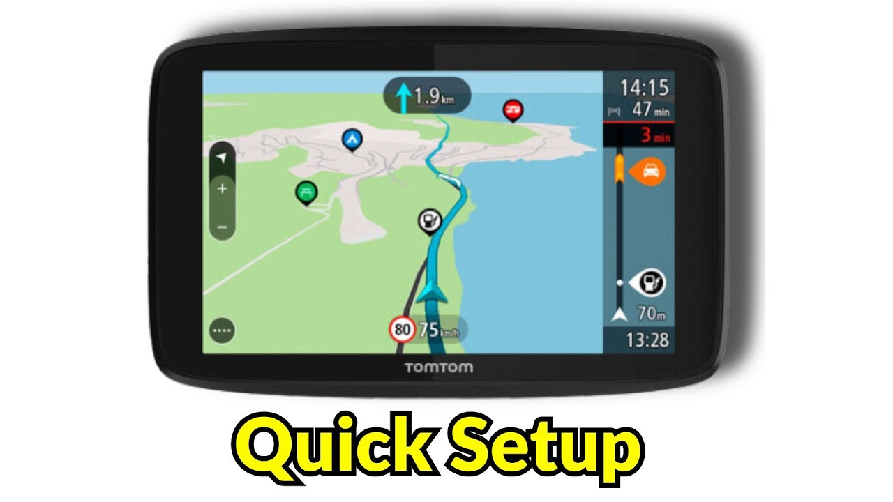 TomTom Go Camper Tour Navigation Unboxing, Quick setup
