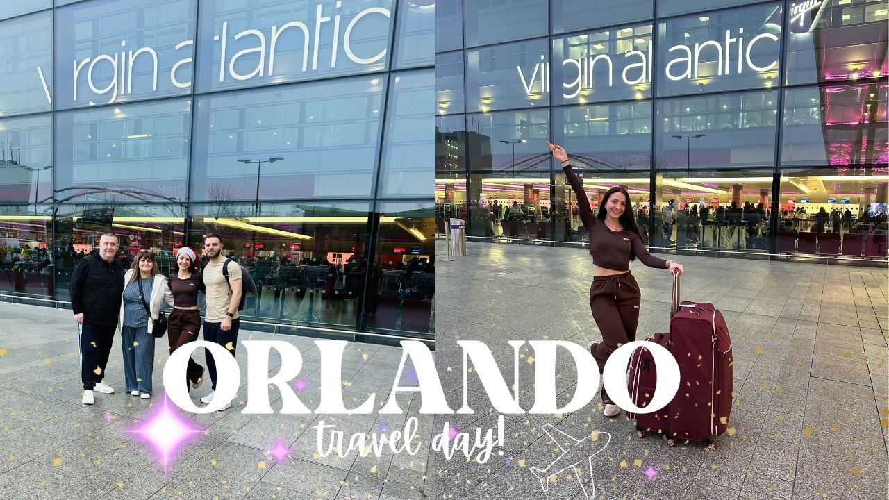 ДЕНЬ ПУТЕШЕСТВИЯ - ОРЛАНДО 25.12.24 🎅🎄✨ - ХИТРОУ - VIRGIN ATLANTIC ✈️