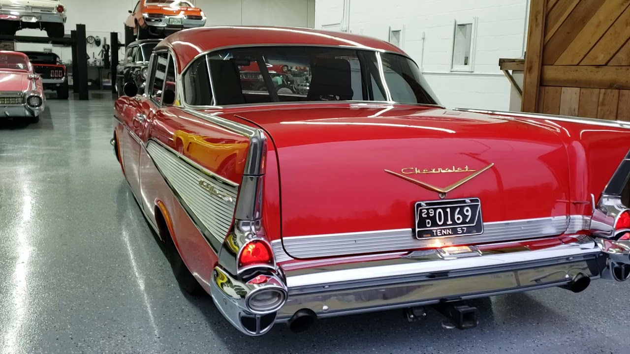1957 Chevy Bel-Air   Blown Drag week car!