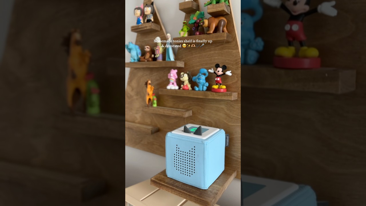 ⁠@toniesUS  #tonies #toniesshelf #creativetonies #diy #playroominspo