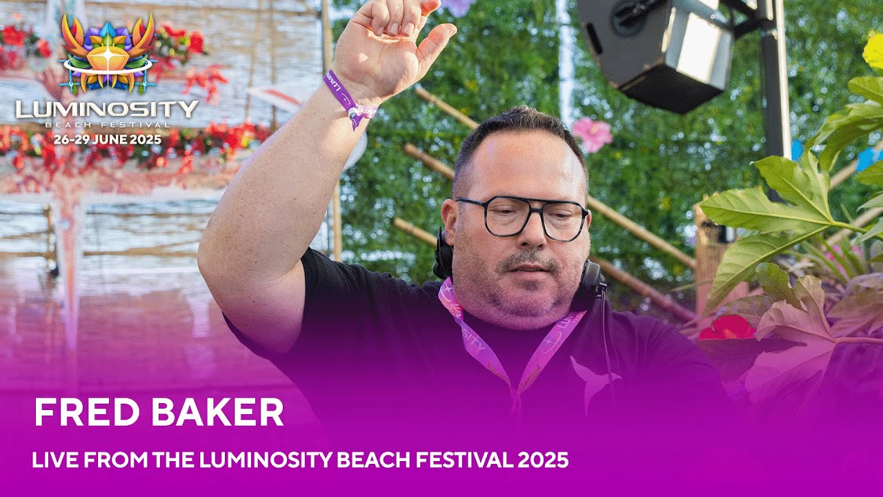 Fred Baker live at Luminosity Beach Festival 2025 #LBF25