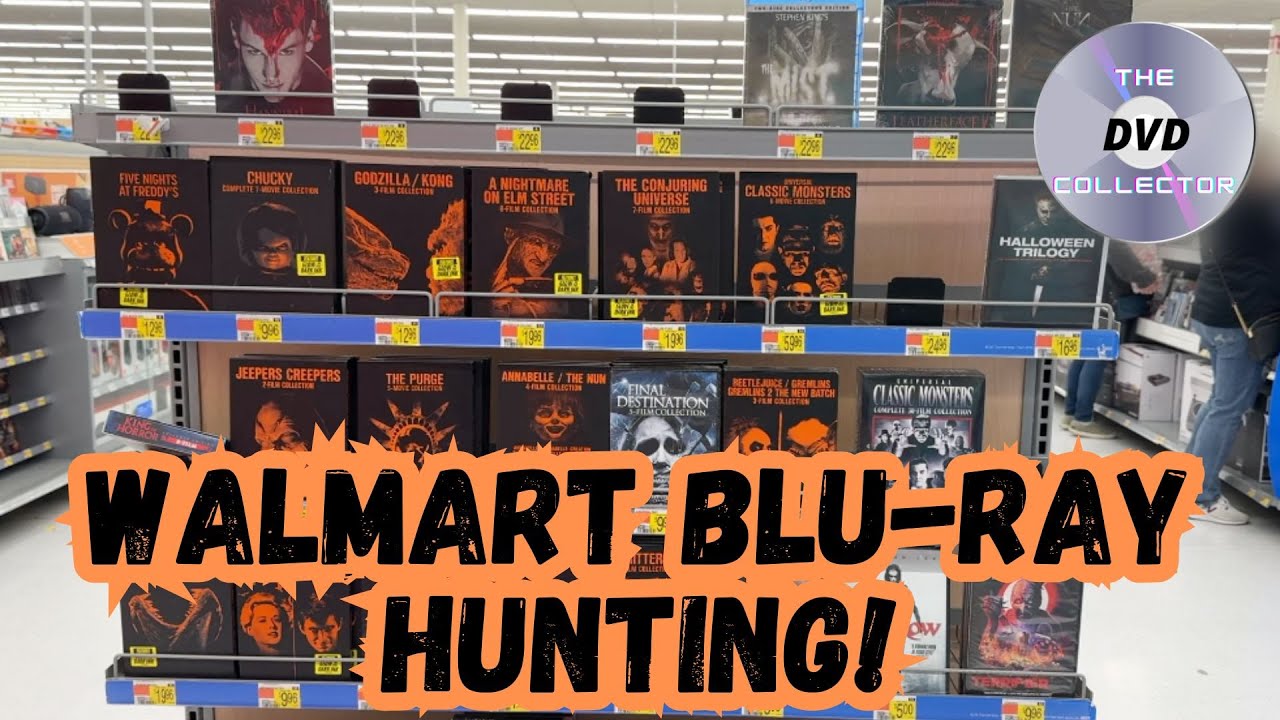 Хэллоуинская охота за Blu-ray в Walmart! | Жуткий сезон 2024