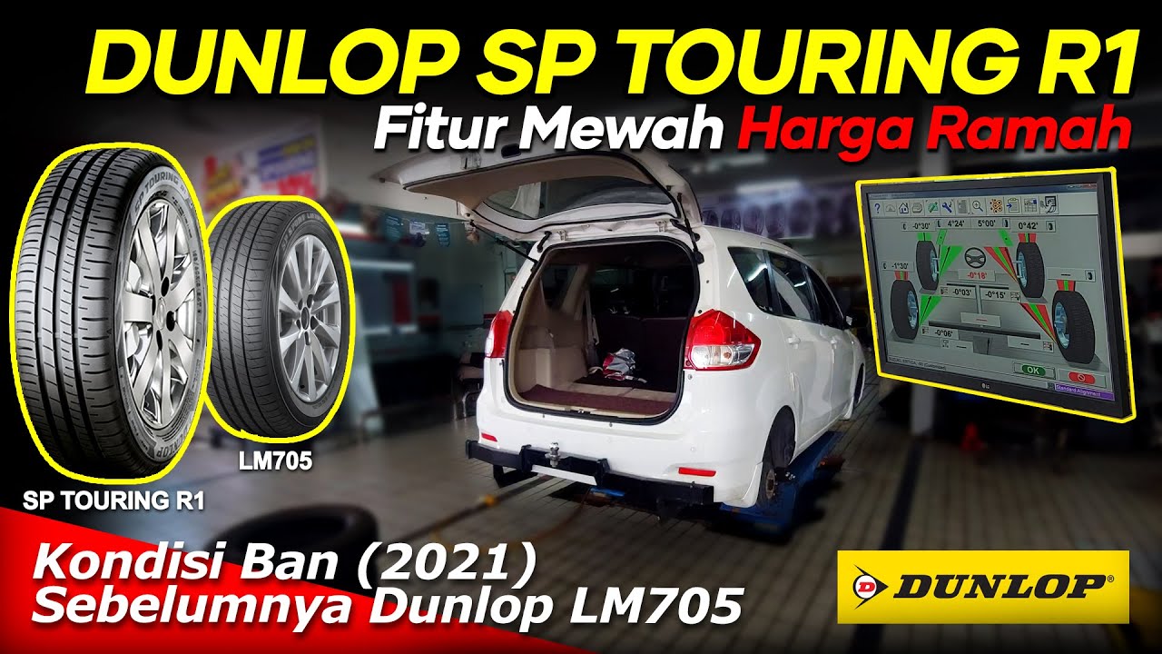PERGANTIAN BAN ERTIGA DAN REVIEW DUNLOP SP TOURING R1 #dunlop #ertiga