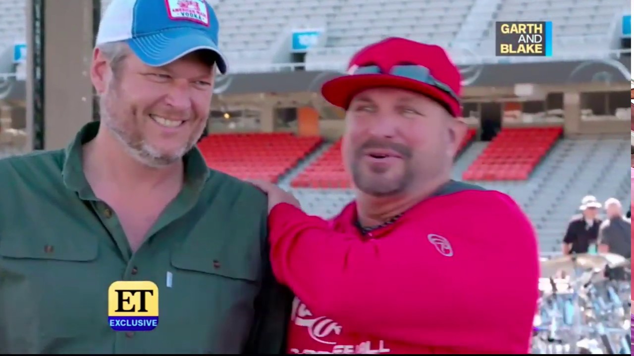 Blake Shelton & Garth Brooks - ET (07.22.2019)