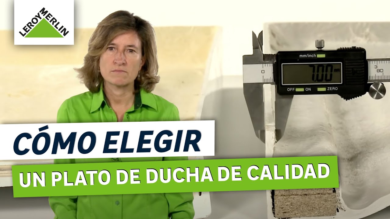 C&oacute;mo elegir un plato de ducha | LEROY MERLIN