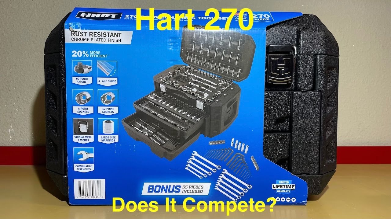 Hart 270 / 215 Piece Mechanics Tool Set